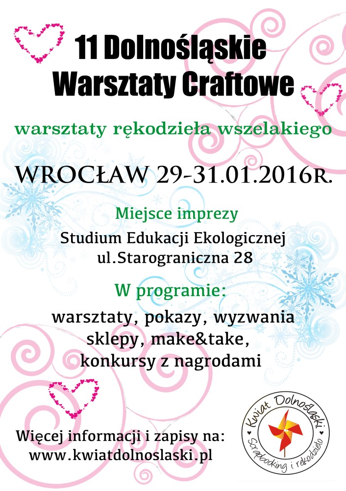 Zimowy zlot i warsztaty. / Winter craftshow and sewing workshops