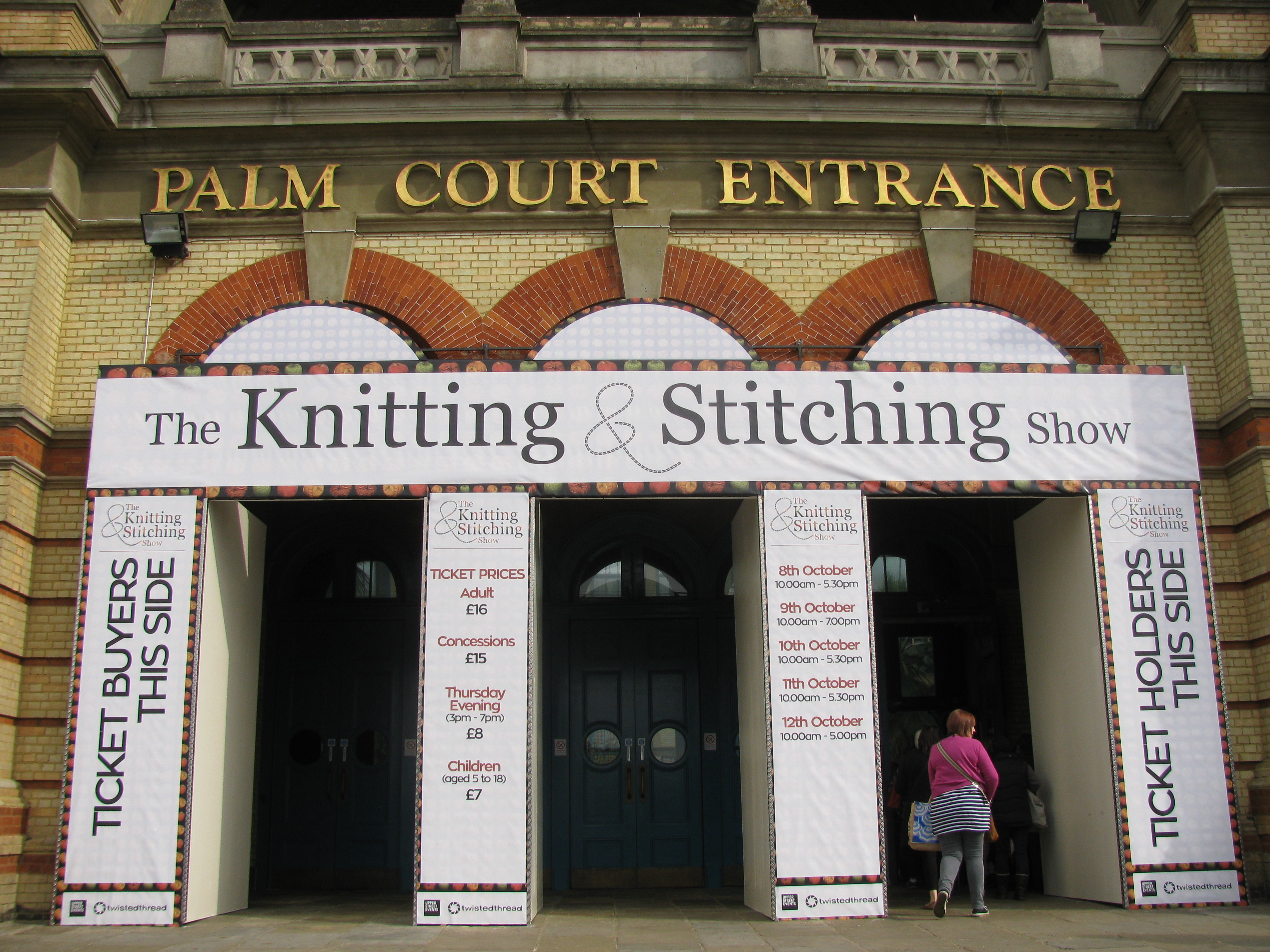 Knitting and Stitching Show 2014